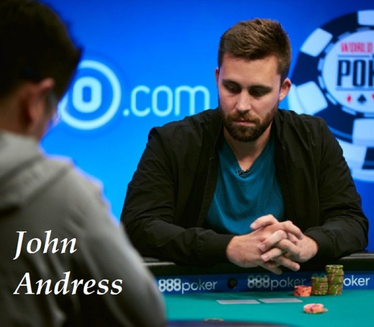 John Andress at WSOP2018 №74 NLHE 6-Max